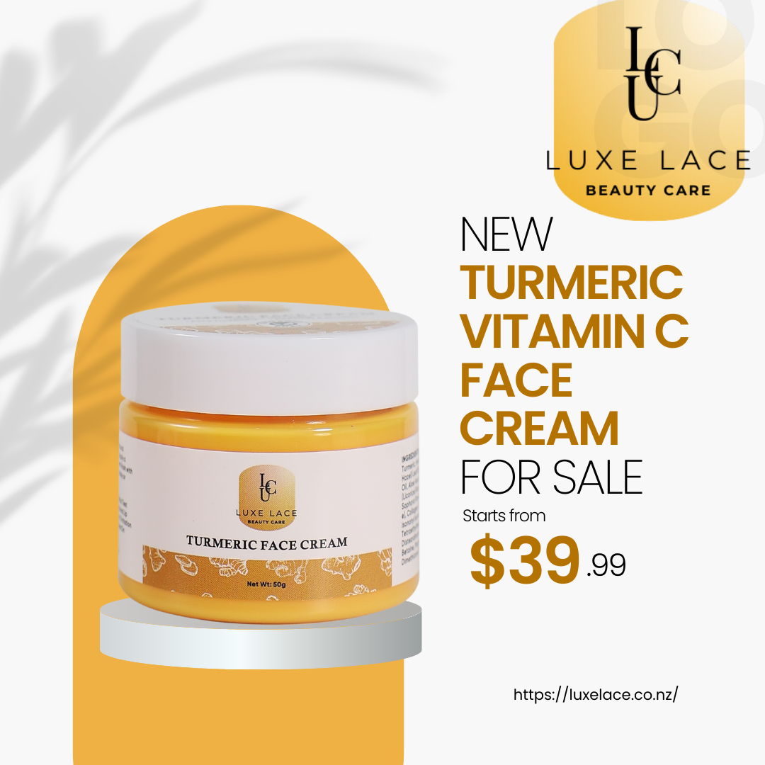 Turmeric + Vitamin C Cream | Turmeric Clay Mask | Turmeric Facial Serum